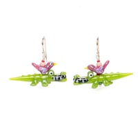 birdies-ride-gators earrings