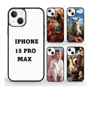 Image 2 of Custom Iphone 15  Phone Case Soft Rubber & Anti-Slip Shockproof Bumper Protective Cover