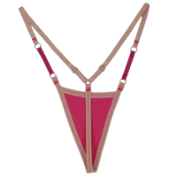 Image 2 of Multi Pink G-String