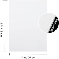 Image 2 of Customized Metal Photo Blanks 4"X6" X0.45mm Aluminum Decor Sign(2 PACK)