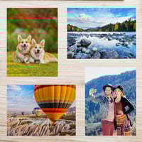 Image 4 of Customized Metal Photo Blanks 4"X6" X0.45mm Aluminum Decor Sign(2 PACK)