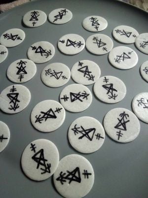 Image of Unholy Luciferian Communion Wafer