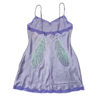 Image 2 of Lilac Fairy Wing Slip Dress