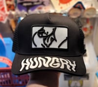 Image 2 of Black Hungry Hat 