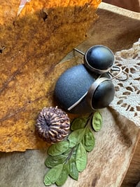 Image 15 of Black Moon earrings/ n141