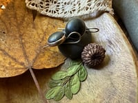 Image 21 of Black Moon earrings/ n141