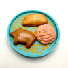 4 Mini magnet Mexican pastry platter. Version 6