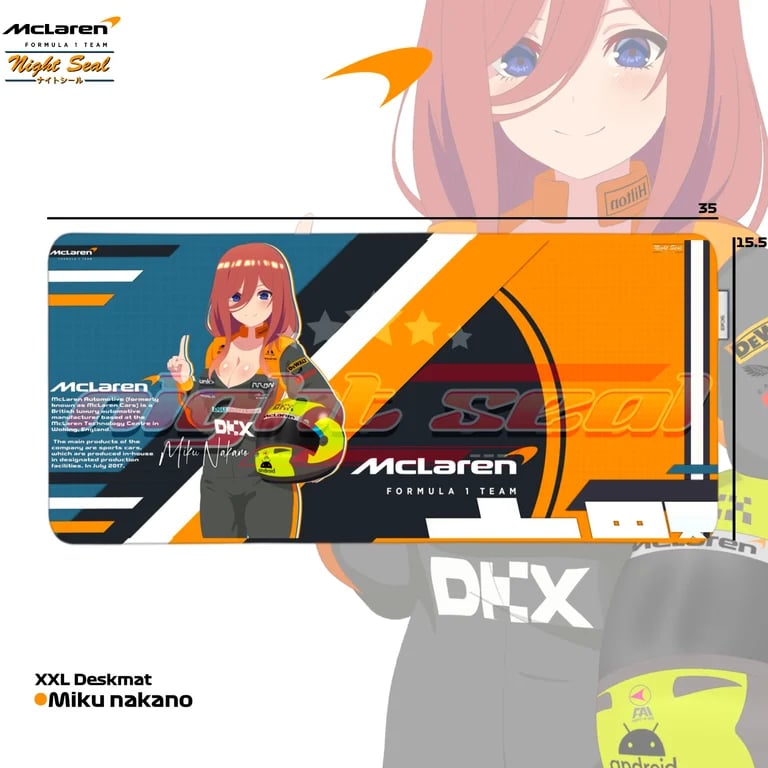 Image of McLaren V.2 /  XXL Desk mats
