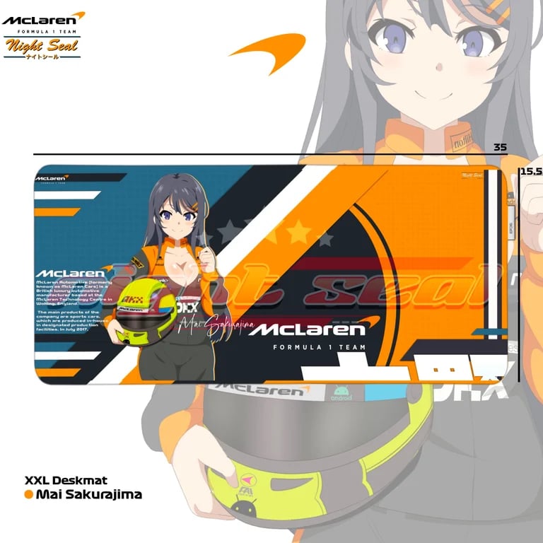 Image of McLaren V.2 /  XXL Desk mats