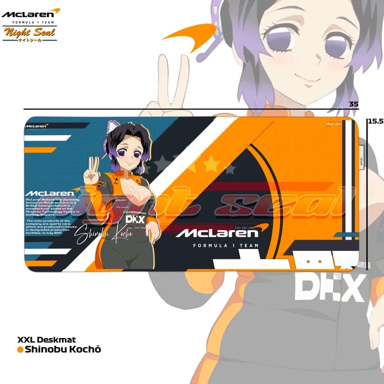 Image of McLaren V.2 /  XXL Desk mats