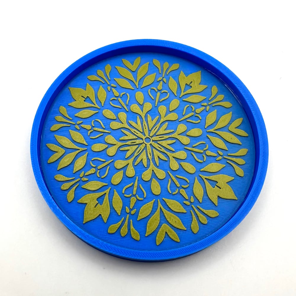 4 Mini magnet Mexican pastry platter. Version 13