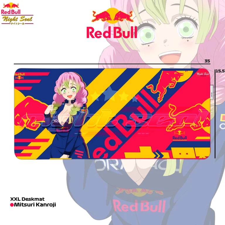 Red Bull V.2 / XXL Desk mats | NightSeal77