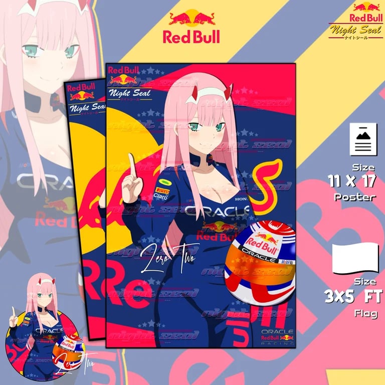 Image of WAIFUS V.2 x Red Bull 