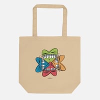 Image 1 of 4 Hearts Tote Bag - Candy 