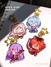 Image 3 of Frieren | 2 inch charms, 4x6" Vinyl Sticker sheet 