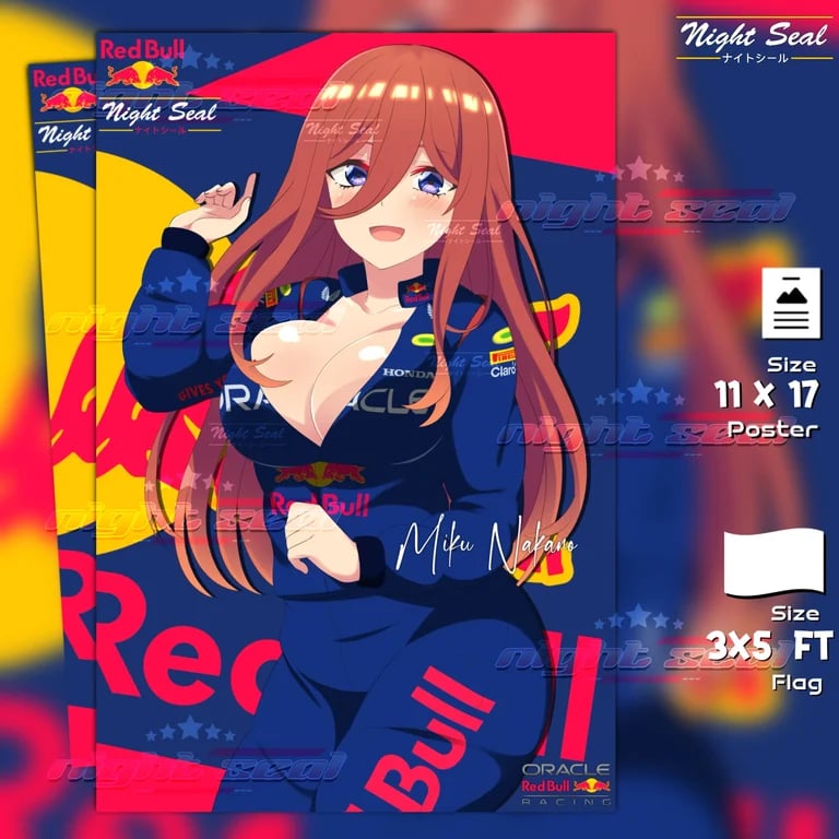 Image of WAIFUS V.1 x RED BULL 