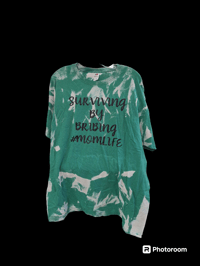 Image 1 of Momlife bleached xl tshirt