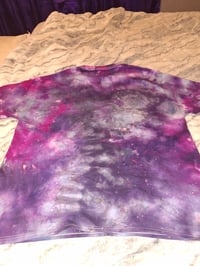 Image 2 of Galaxy tye dye tshirt