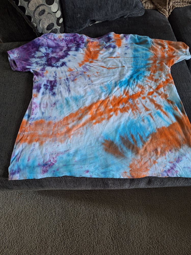 Image of Spiral tye dye tshirt
