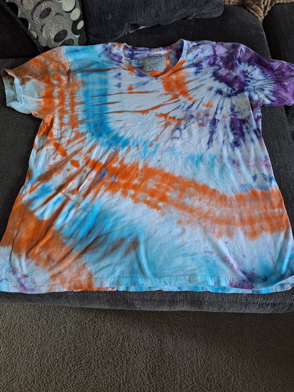 Image of Spiral tye dye tshirt 