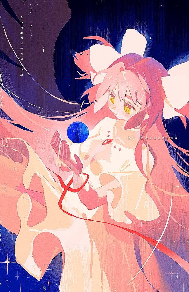 Image of God Madoka | 4"X6", 11"X17" FOIL PRINT