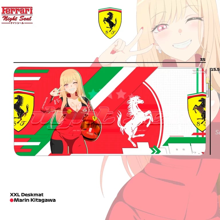 Image of  Ferrari V.2 / Desk mat