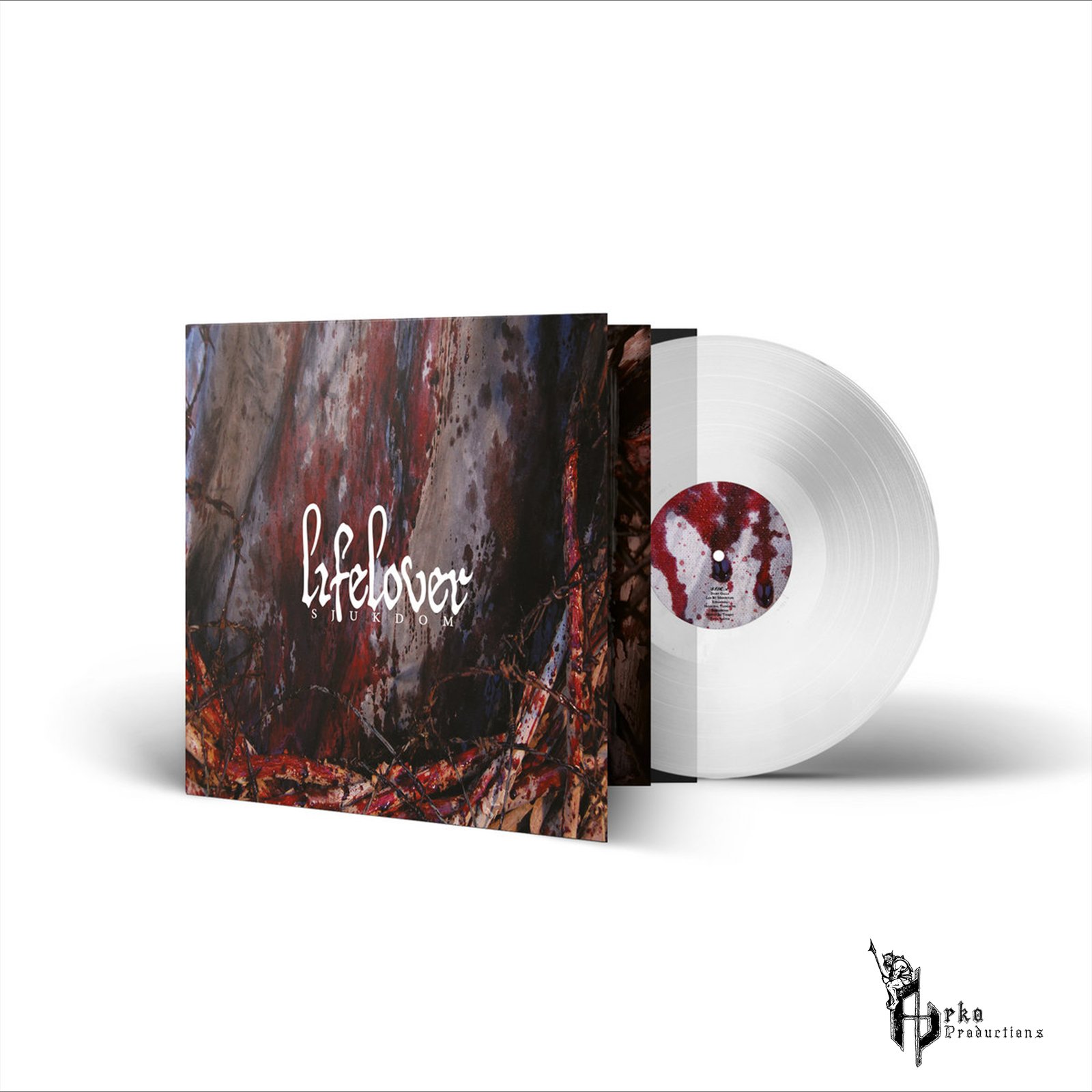 Lifelover - Sjukdom Vinyl Gatefold LP | Clear | Orko Productions