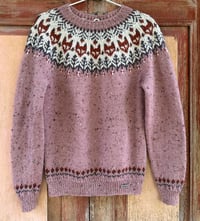 Image 1 of Into the wild - Tweed wool sweater - Dusty pink - Ready to ship