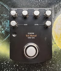 Image 1 of Zoom TM-01 Tri Metal Distortion, High Gain Guitar Pedal, MIJ, 2000s