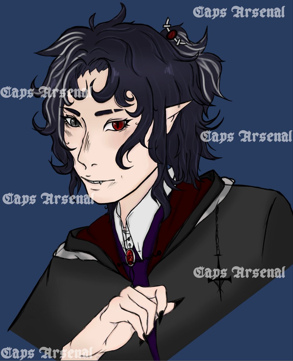 Image of Vampy Witch Oc Prints