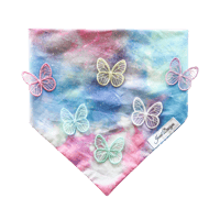 Image 1 of Dog Bandanas - Butterfly Moment