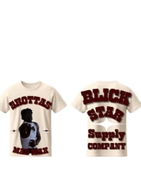 Heavy weight 100% cotton tee (custom)
