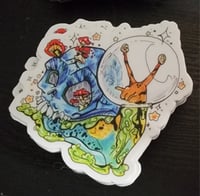 Sticker - Toxic Space Snail