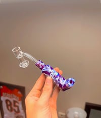 Image 2 of Purple swirl tech dry inhaler 