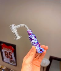 Image 3 of Purple swirl tech dry inhaler 
