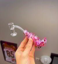 Image 3 of Pink swirl tech Dry inhaler 