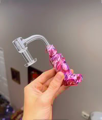 Image 4 of Pink swirl tech Dry inhaler 