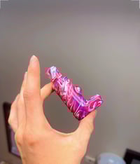 Image 2 of Pink swirl tech Dry inhaler 