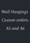 Custom Wall Hangings