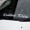 Kakkoii Krew Style Banner ~ Large Decal