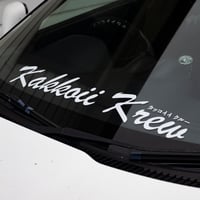 Image 3 of Kakkoii Krew Style Banner ~ Large Decal