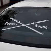 Image 2 of Large Forever Young ~ Large Decal
