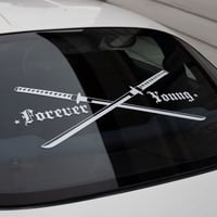 Image 1 of Large Forever Young ~ Large Decal