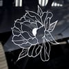Peony ~ Large Decal