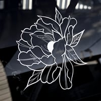 Image 1 of Peony ~ Large Decal