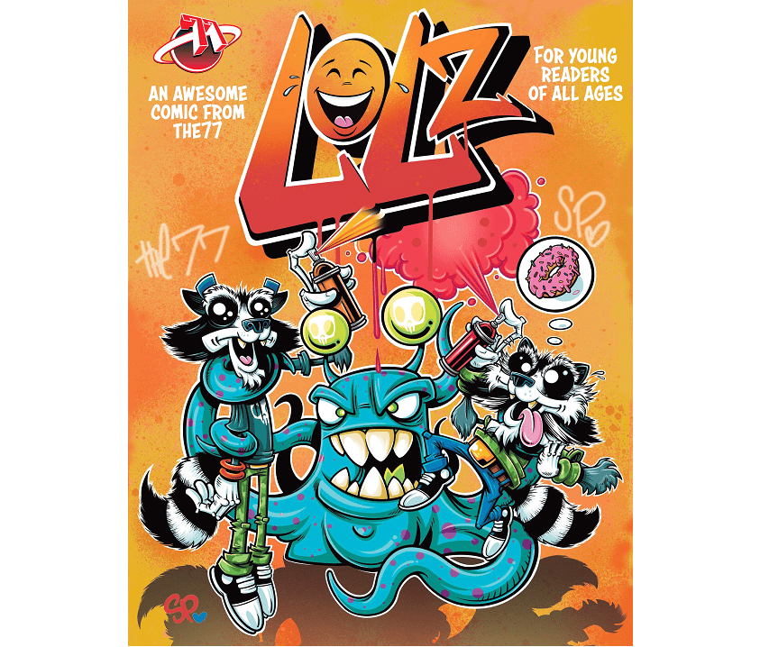 LOLZ-Issues 1 & 2: A comic for kids of all ages