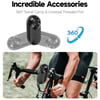 HD 1080P Wireless Pet Collar Camera - No WiFi Needed, Mini Body Cam for Indoor/Outdoor