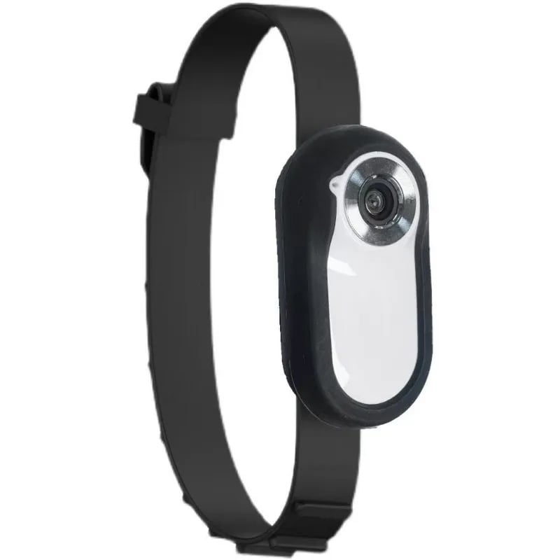 HD 1080P Wireless Pet Collar Camera - No WiFi Needed, Mini Body Cam for Indoor/Outdoor