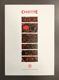 Image 3 of Chaos Type Print