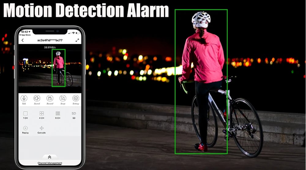 8MP 4K IP Bullet Camera Night Vision CCTV Dual Light Smart AI Motion Detection Security Cam